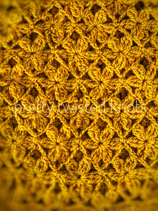 Candy for Bees, Crochet Cowl PATTERN