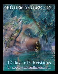 Mother Nature, 12 Days of Christmas yarn/fibre box