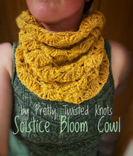Load image into Gallery viewer, “Solstice Bloom” Cowl ,CROCHET PATTERN

