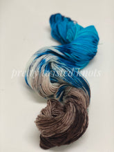 Load image into Gallery viewer, “Blue Winged Kookaburra” CUSTOM dyed to order 8ply/200g skein
