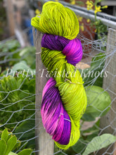 Load image into Gallery viewer, “Aurora Australis” ,HandDyed  8ply Skein CUSTOM dyed to order
