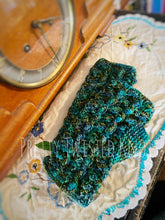 Load image into Gallery viewer, “Berries in the Brambles” fingerless mitts CROCHET PATTERN
