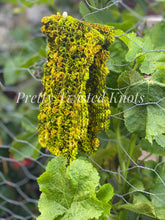 Load image into Gallery viewer, “Berries in the Brambles” fingerless mitts CROCHET PATTERN
