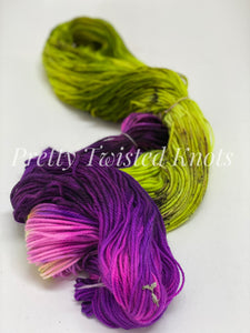 “Aurora Australis” ,HandDyed  8ply Skein CUSTOM dyed to order