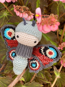 “Peacock Butterfly” CUSTOM Order Crochet