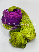 Load image into Gallery viewer, “Aurora Australis” ,HandDyed  8ply Skein CUSTOM dyed to order
